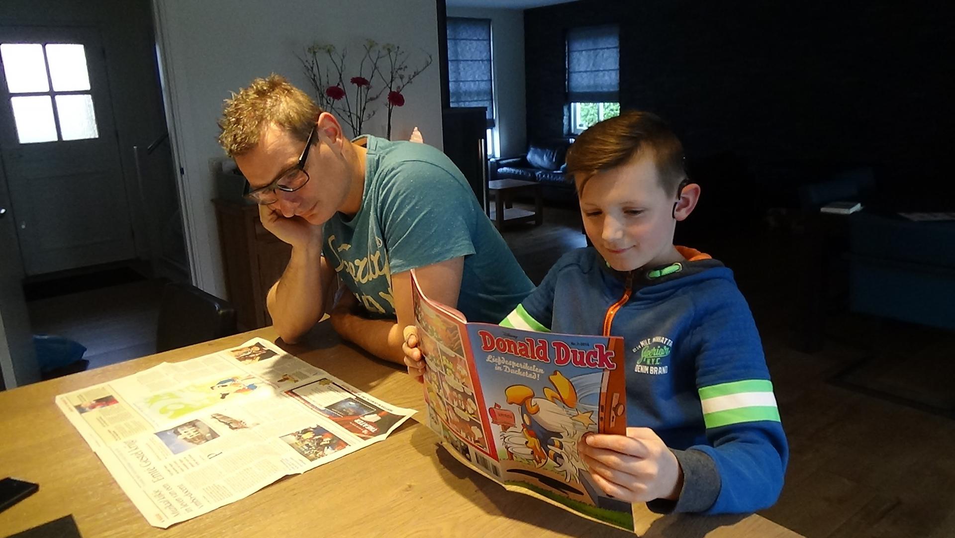 Lekker lezen in de Donald Duck